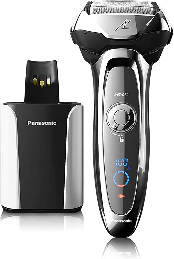 Panasonic ES-LV95-S ARC5 Series Dry/Wet Shaver with Washing and Charging System, US Version